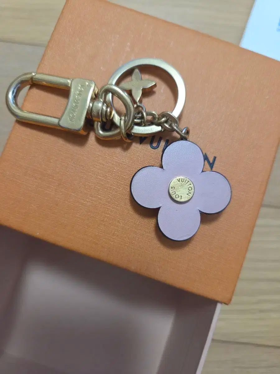 端正な ルイヴィトン ブルーミング フラワー バッグチャーム 鑑定書O