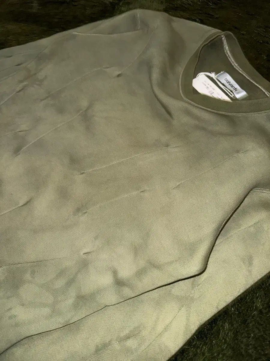 スウェットシャツ オリーブ