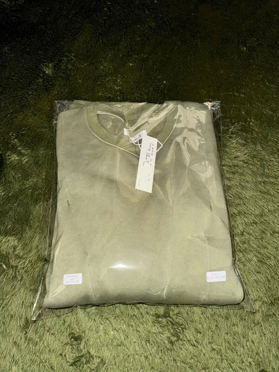 M SULVAM 설밤 ハンド ダイングダーツ ディテール スウェットシャツ オリーブ セットアップ 口コミ多数