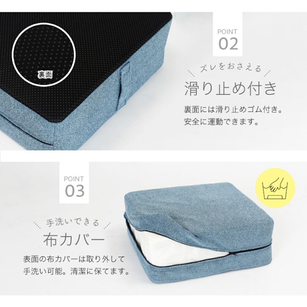 ALINCO アルインコ クッショントランポリン 50×50cm ポケットコイル