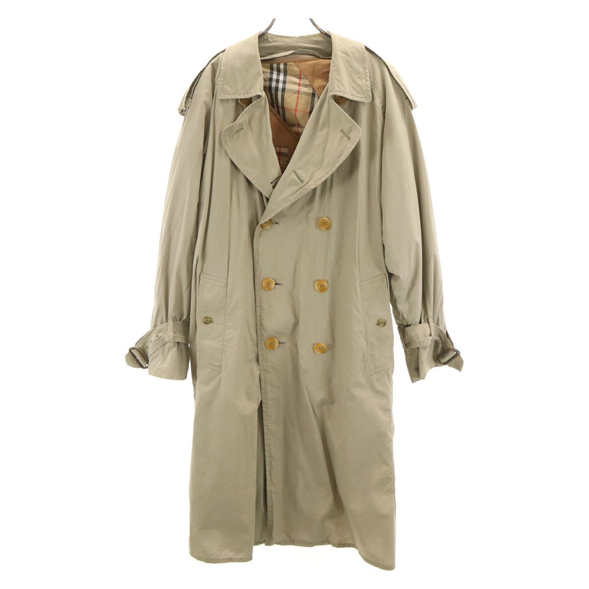 BURBERRYS 英国製90年代 トレンチコート ライナー付き Burberrys バーバリーズ 90s 英国製 オールド トレンチコート 50