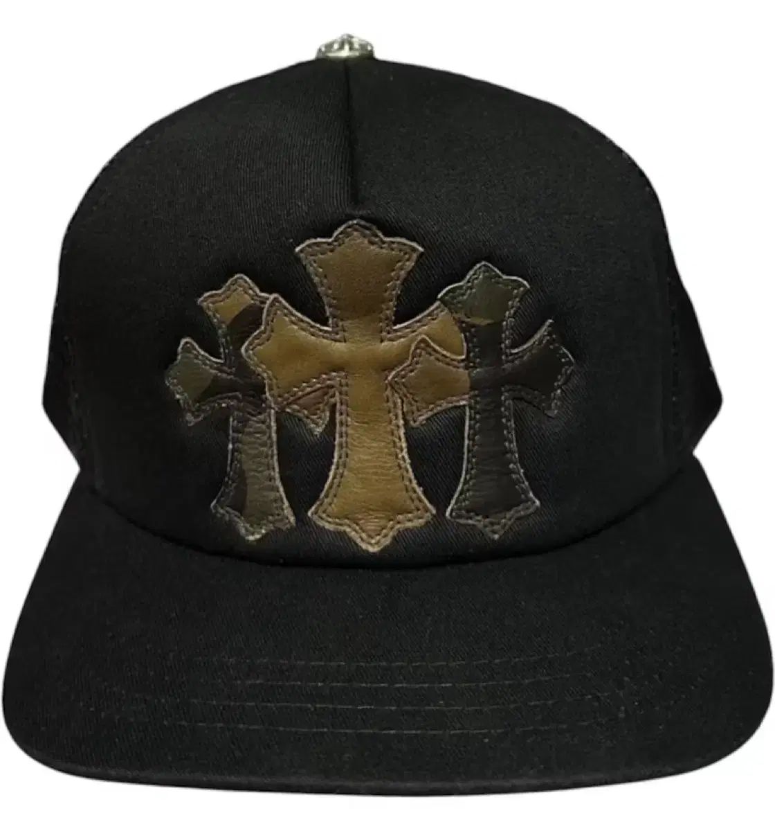 クロムハーツ セメタリー カモフラージュ ウール パッチ キャップ