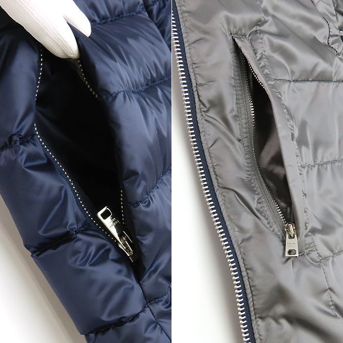 プラダ】レディース ジップアップ ダウンベスト 美品 ジレ サイズ38