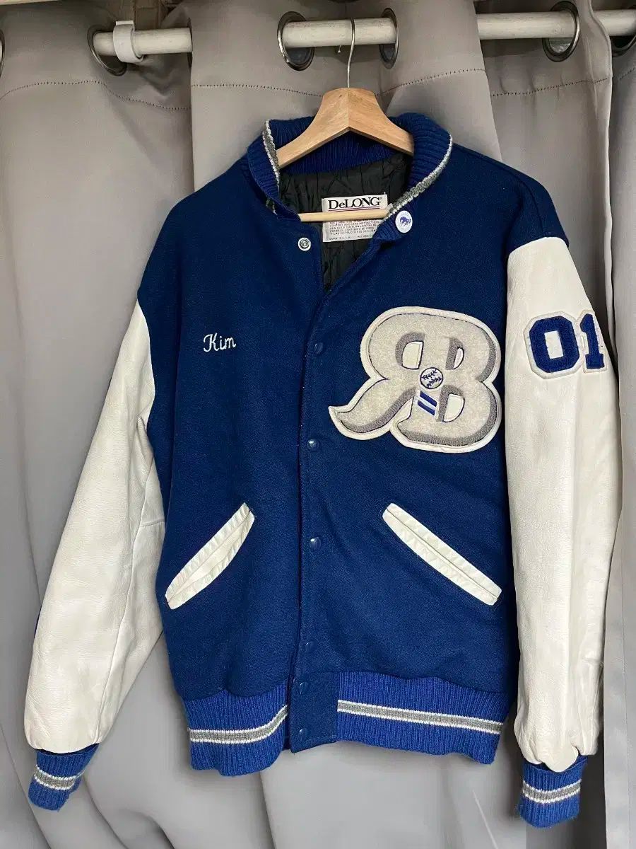 M 100 00s ヴィンテージ Delong レターマン スタジャン