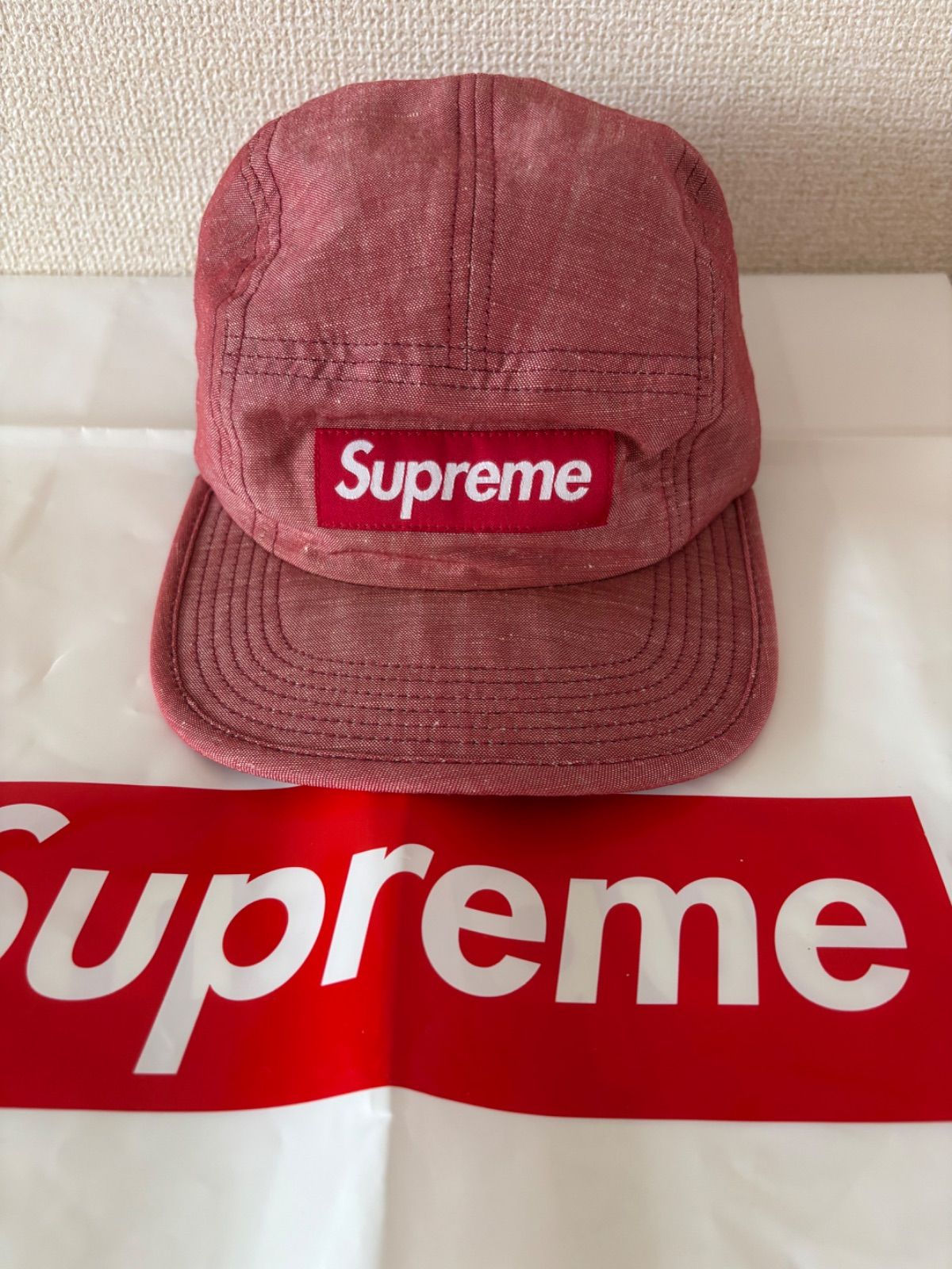 Supreme Military Camp Cap レッド