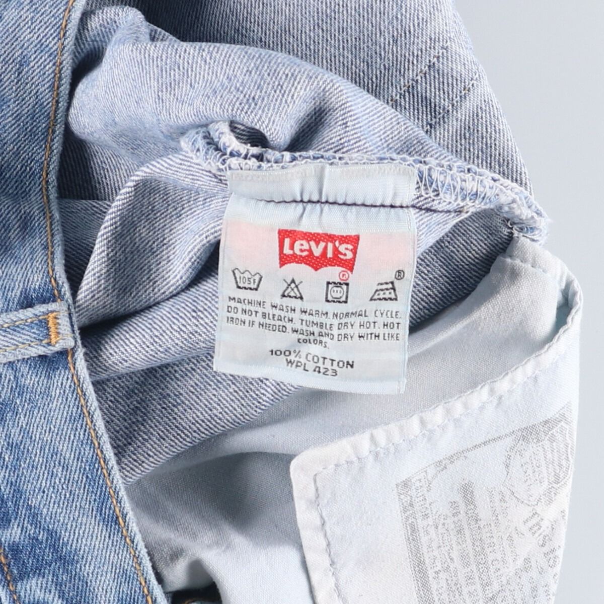 ストレートデニムパンツ メンズw