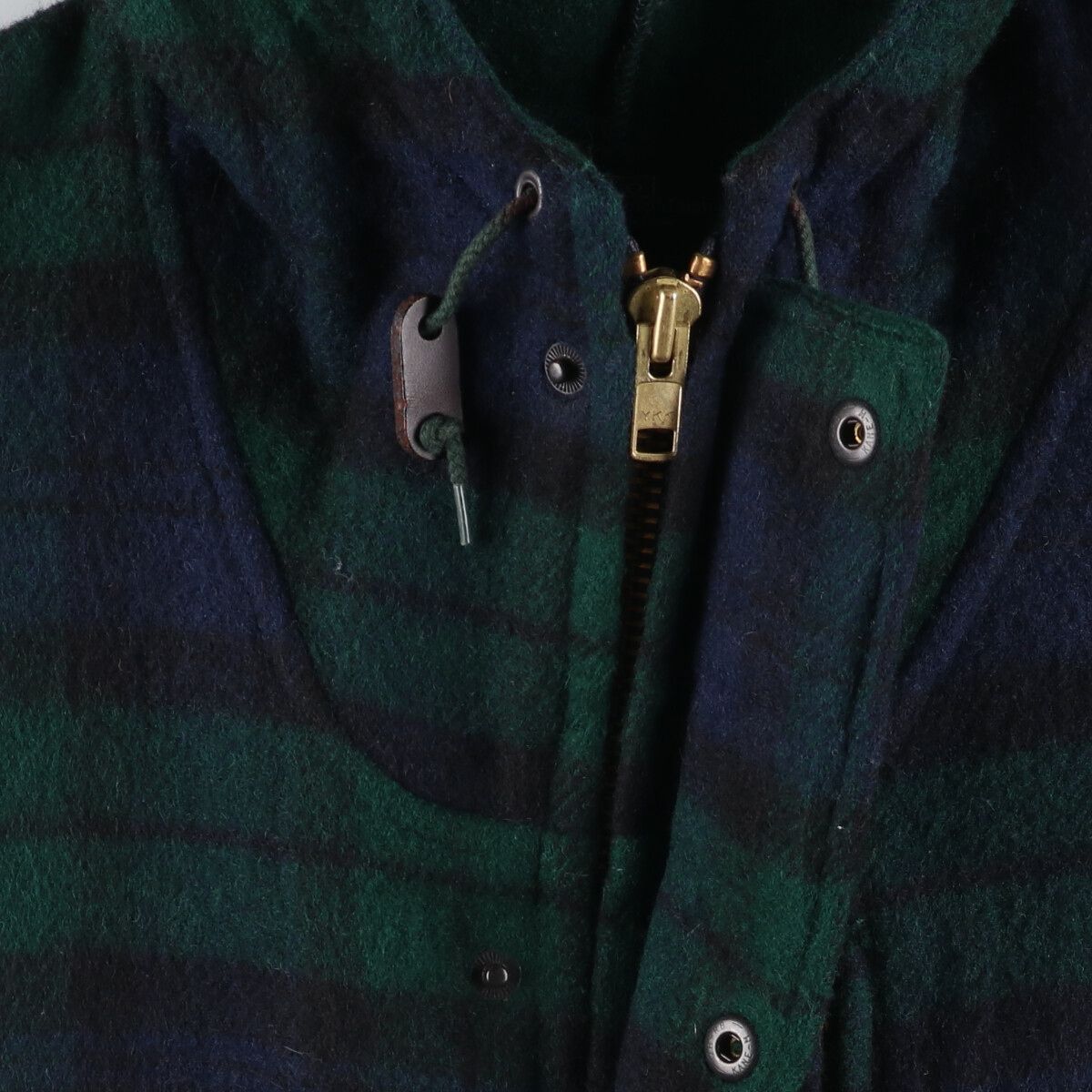 古着 90年代 ラルフローレン Ralph Lauren POLO by Ralph Lauren ブラックウォッチチェック ウールパーカー メンズL相当|eaa595893 KANDAIZUMI_COM