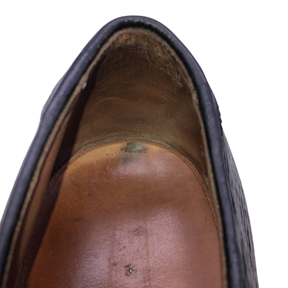 古着 アレンエドモンズ ALLEN EDMONDS POLO サドルシューズ USA製 9 1  