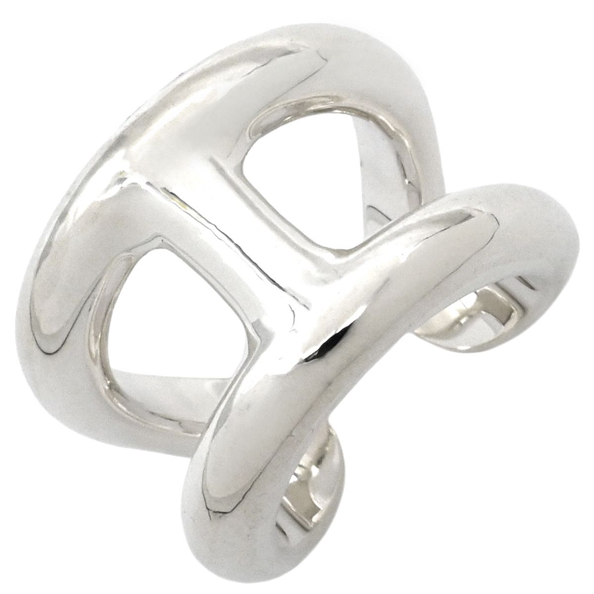 エルメス HERMES リング 指輪 オスモズGM シルバー925 シルバー #51