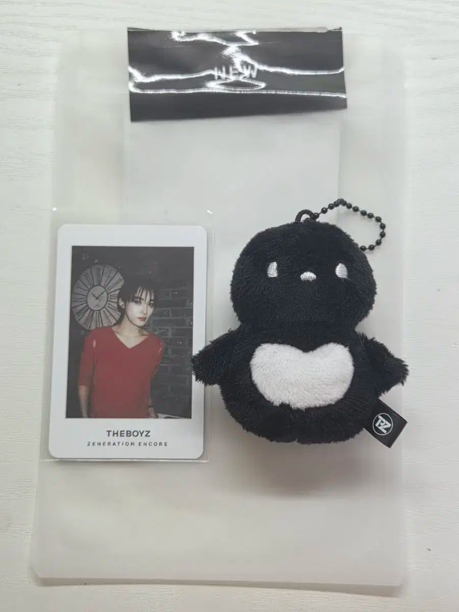 THEBOYZ ソウルコン ミニドール マスコット ぬいぐるみ　ジュヨン　トレカ THEBOYZ ソウルコン ミニドール マスコット ぬいぐるみ ジュヨン