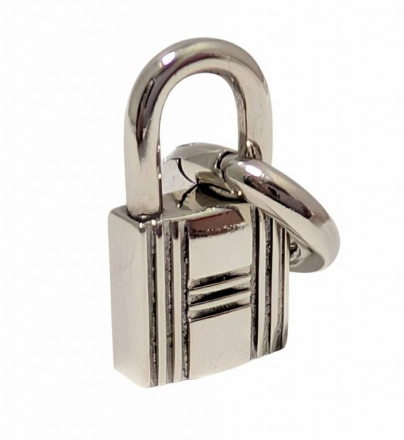 エルメス ネックレストップ チャーム アミュレット シルバー９２５ カデナ 鍵 ケリー HERMES シルバー製 レディース アクセサリー