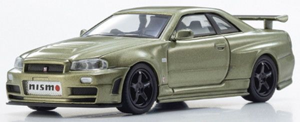 新品 京商オリジナル 1/64 [MOTN] ニスモ R34 GT-R Z-tune LED搭載