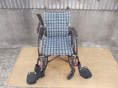 一部地域を除く 自走式車椅子 WAVIT-Plus ウェイビットプラス WAP22-40S TS-25-1106-05