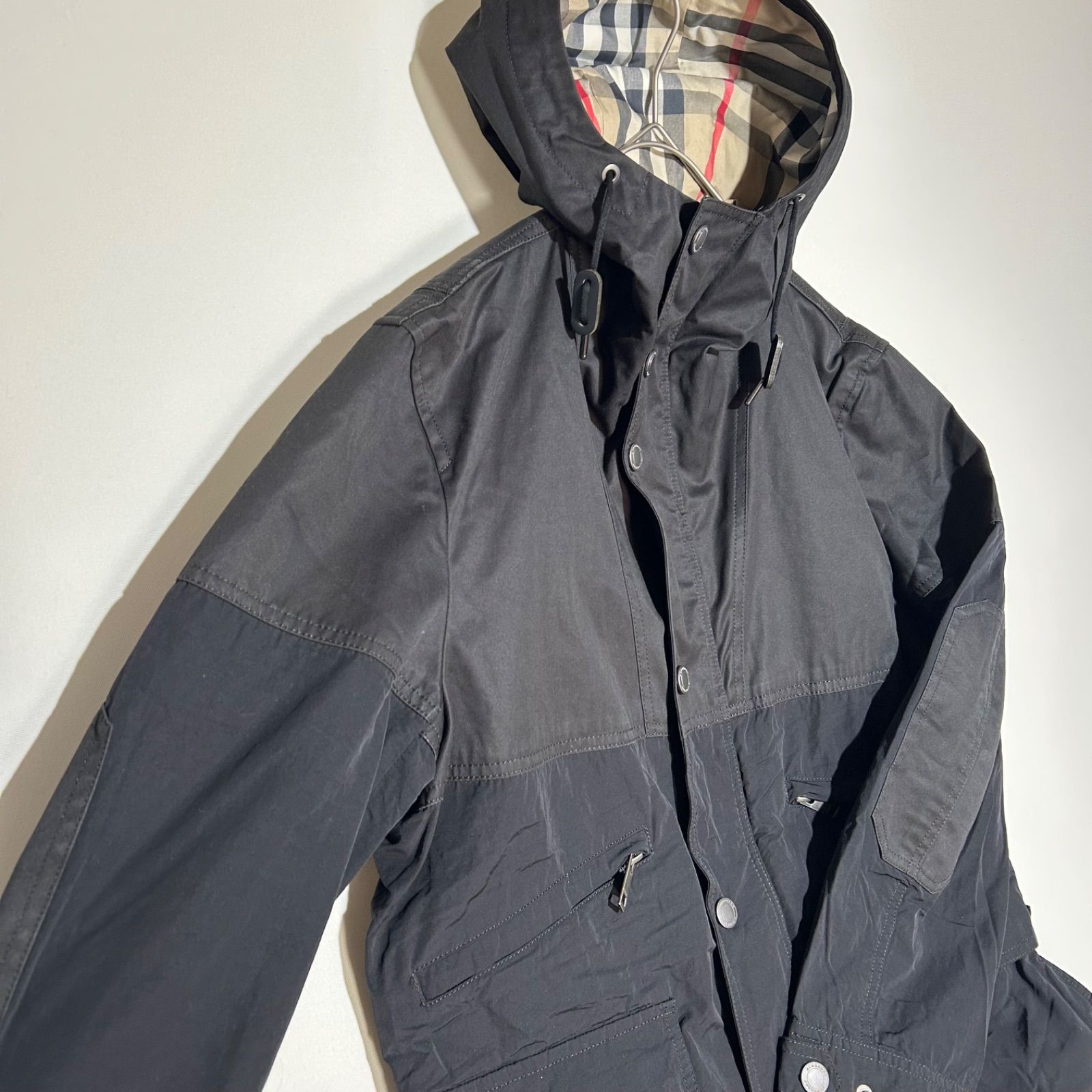バーバリーロンドン BURBERRY LONDON ブラック 黒 ノバチェック