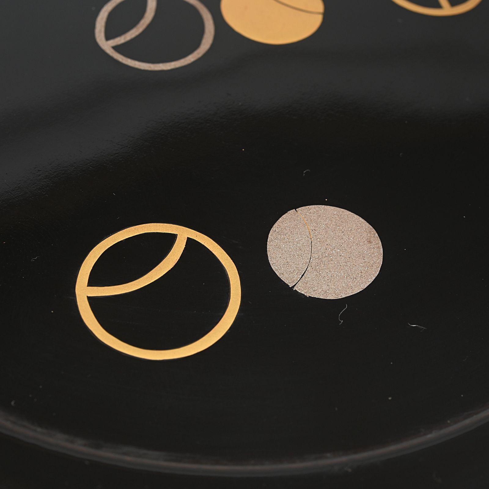 金蒔絵 つぼつぼ皿