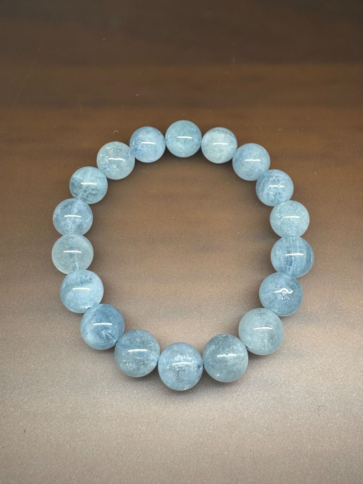 最高品質 SSSアクアマリン10.5㎜ 腕周り16㎝