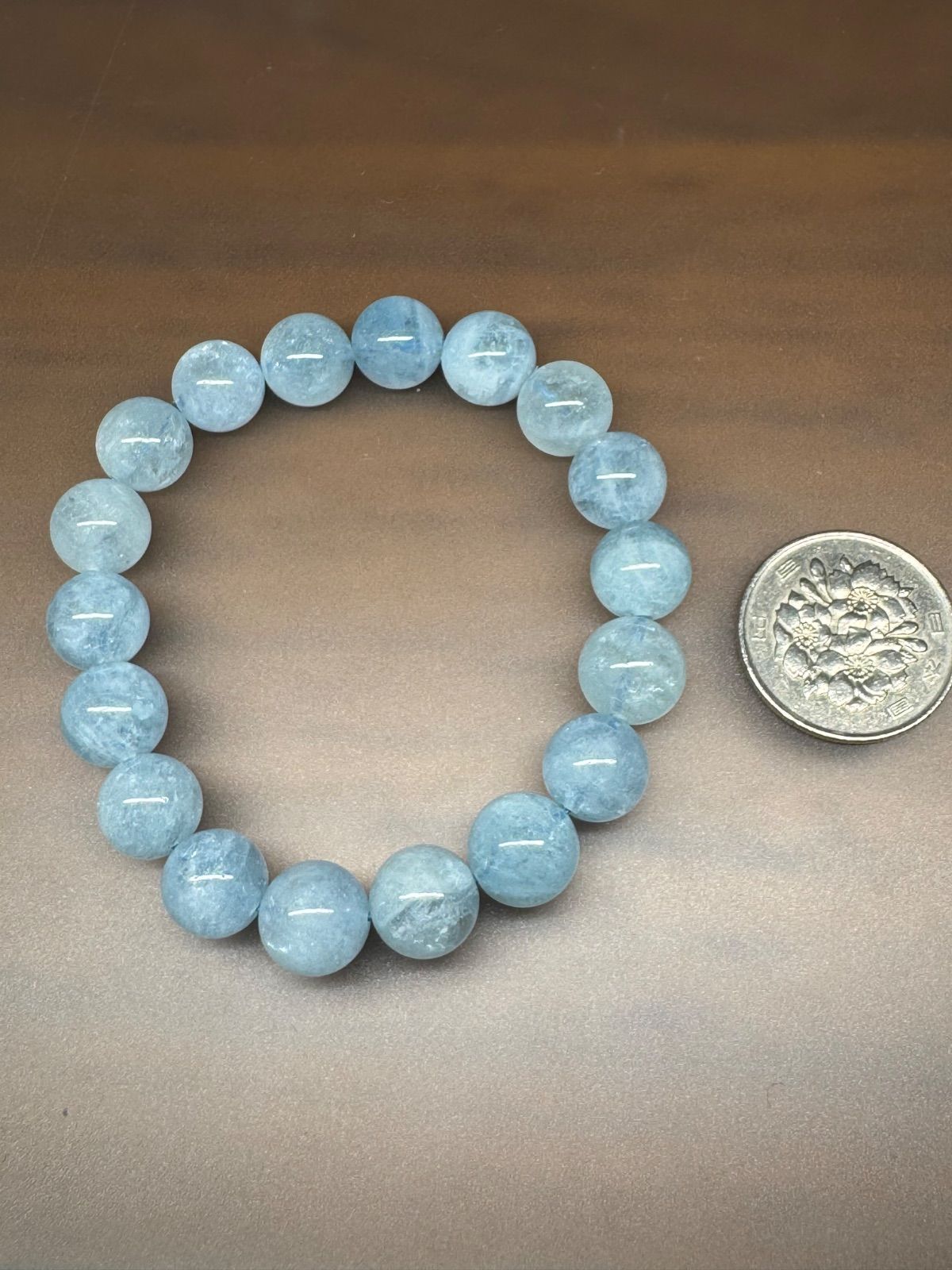 SSSアクアマリン10.5㎜ 腕周り16㎝