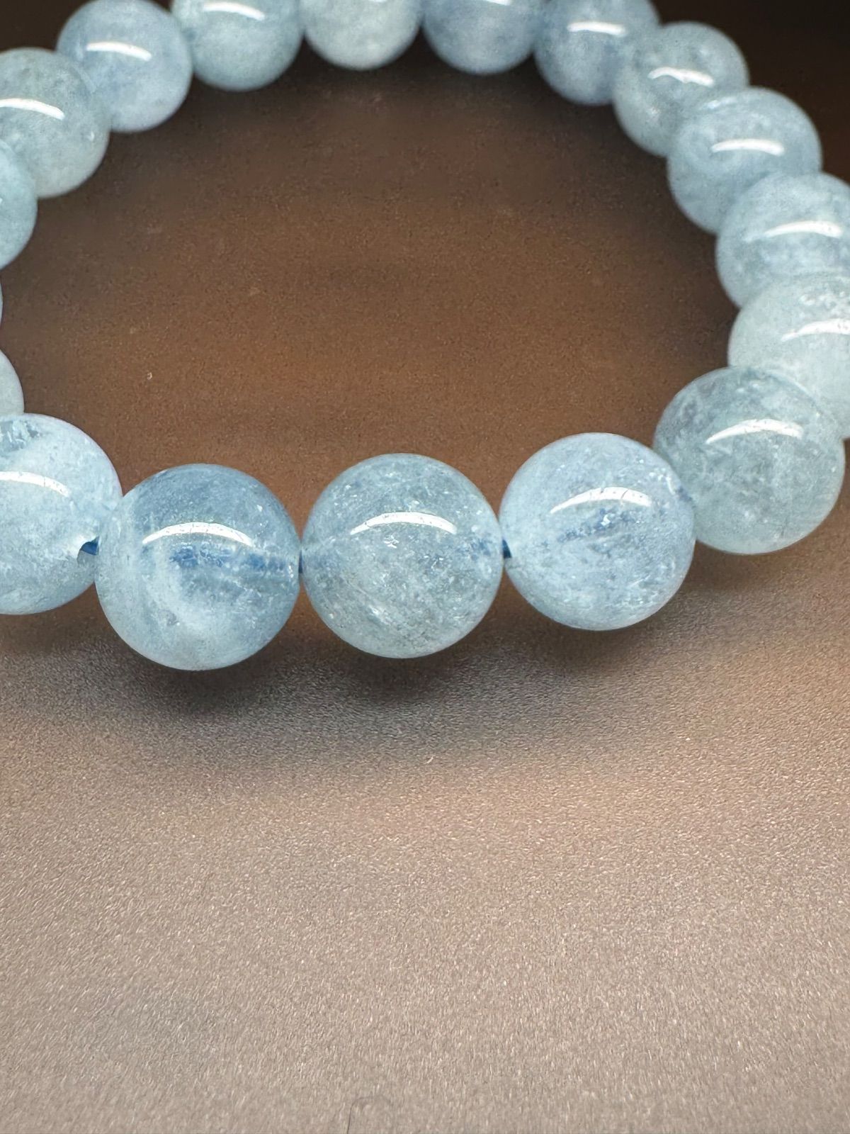 最高品質 SSSアクアマリン10.5㎜ 腕周り16㎝ NEXPOTALLINN_EU