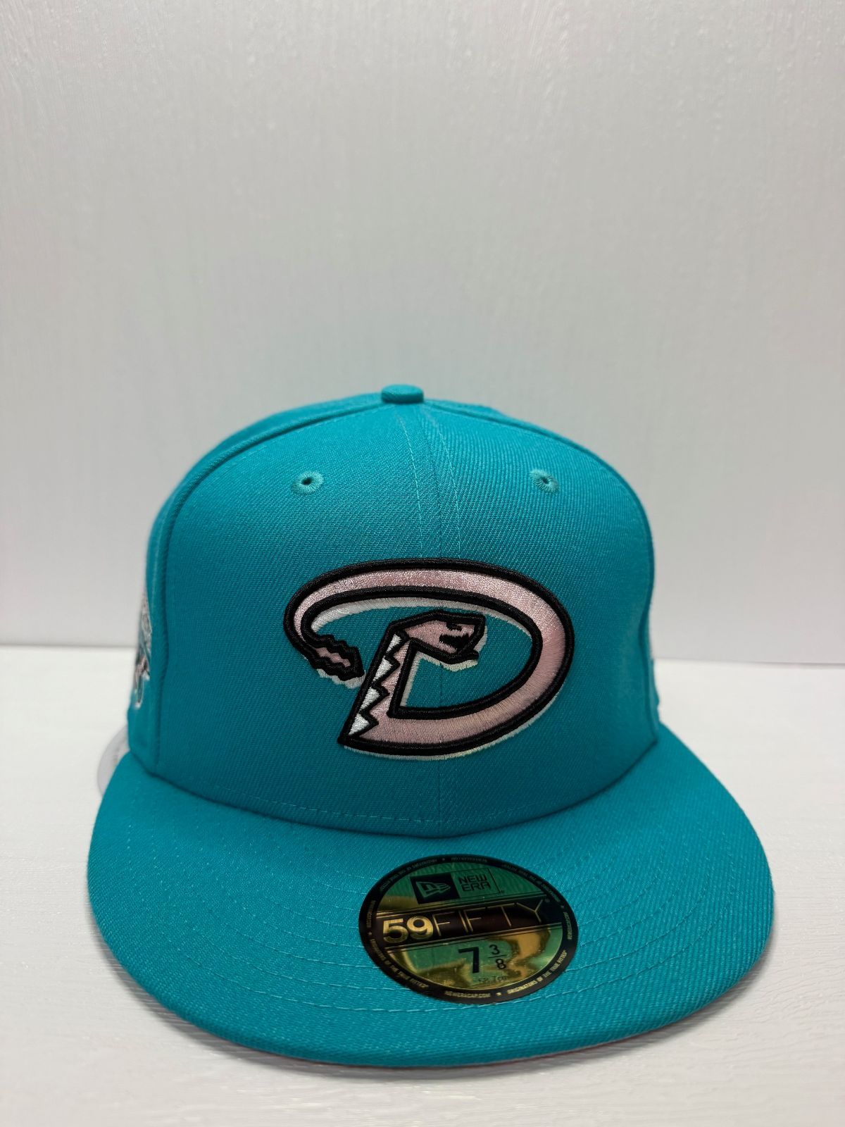 Newera アリゾナダイヤモンドバックス ワールドシリーズ2001 59fifty フィッティドキャップ ブルー