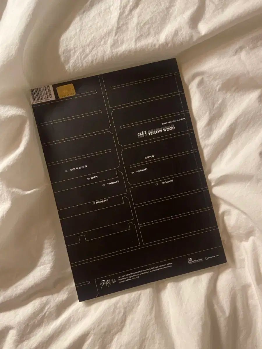 Stray Kids ストレイキッズ スキズ SKZ イェロー ウッド 副作用 Mixtape サイン入り アルバム