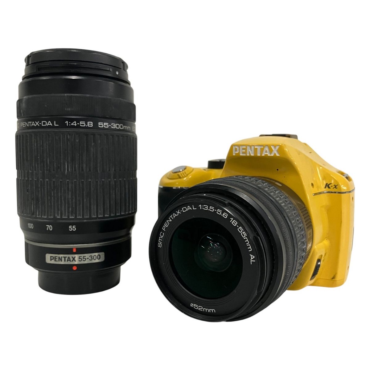 デジタル一眼レフカメラ PENTAX K-x ホワイト レンズキット | 中古 