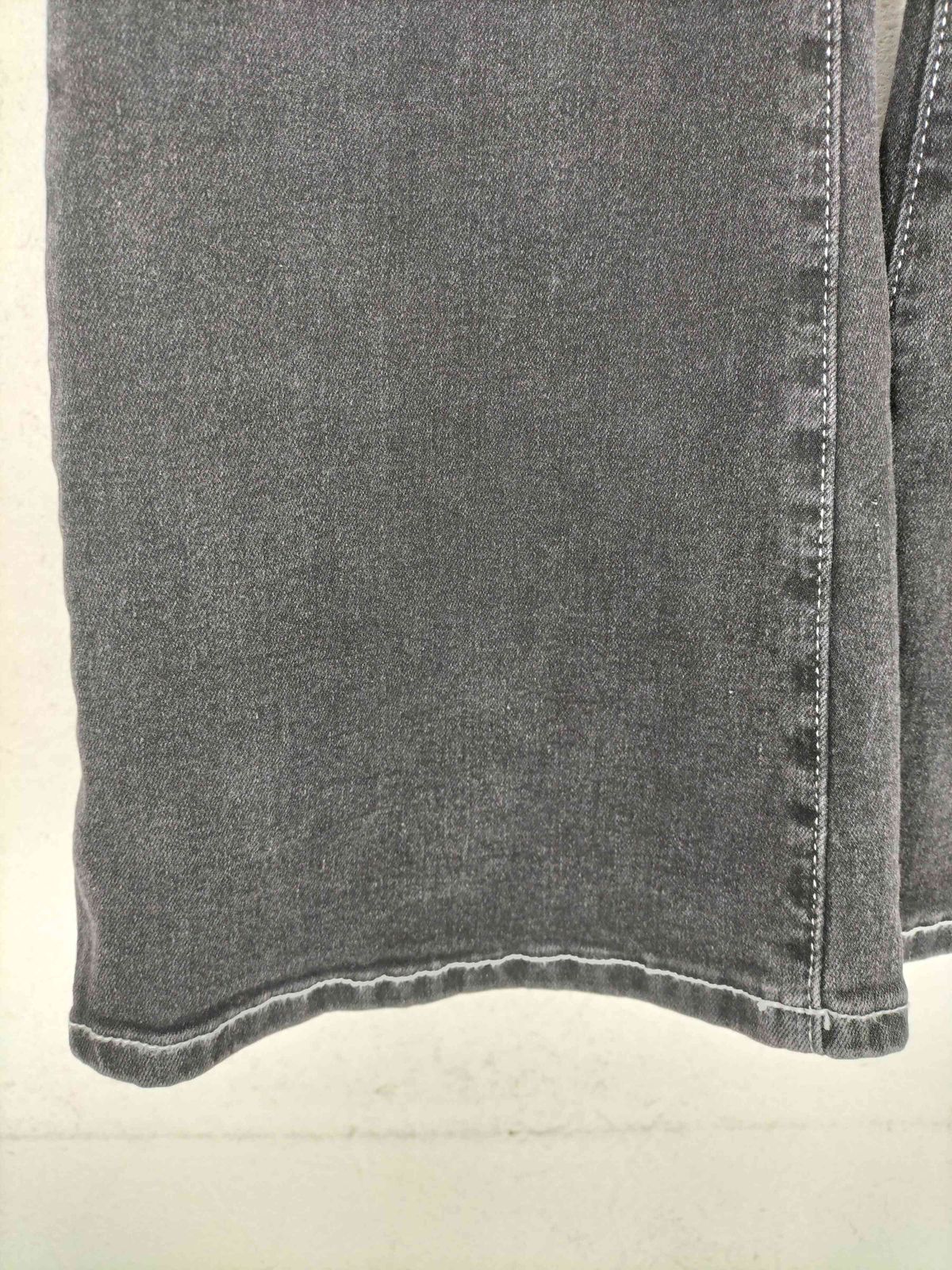 ユーズドフルギ 古着 バックポケット刺繍＆ラインストーン ブラックフ デニムパンツ Y2K レディース 表記無 DECORATOM_COM_BR