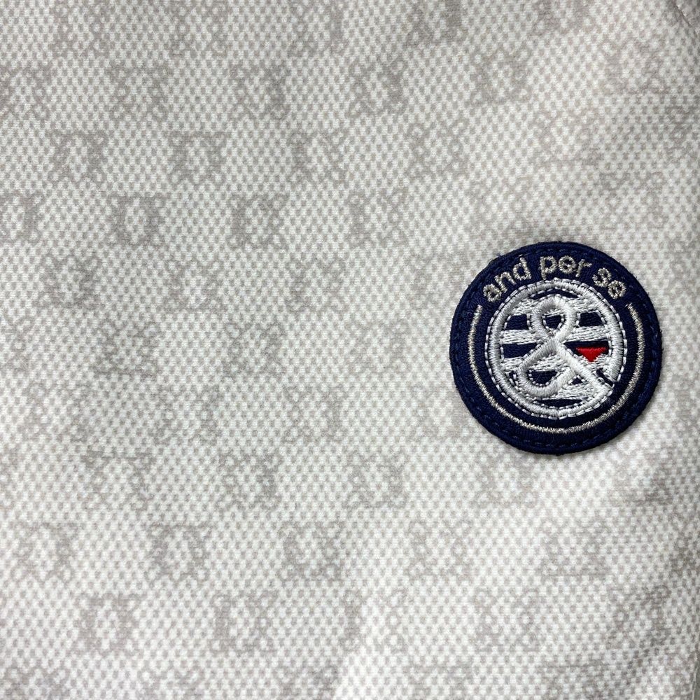 サイズ S AND PER SE アンパスィ 裏起毛 ストレッチロングパンツ 総柄 グレー系 240101550963 ゴルフウェア レディース ストスト LLC-HASEGAWATOSO_COM