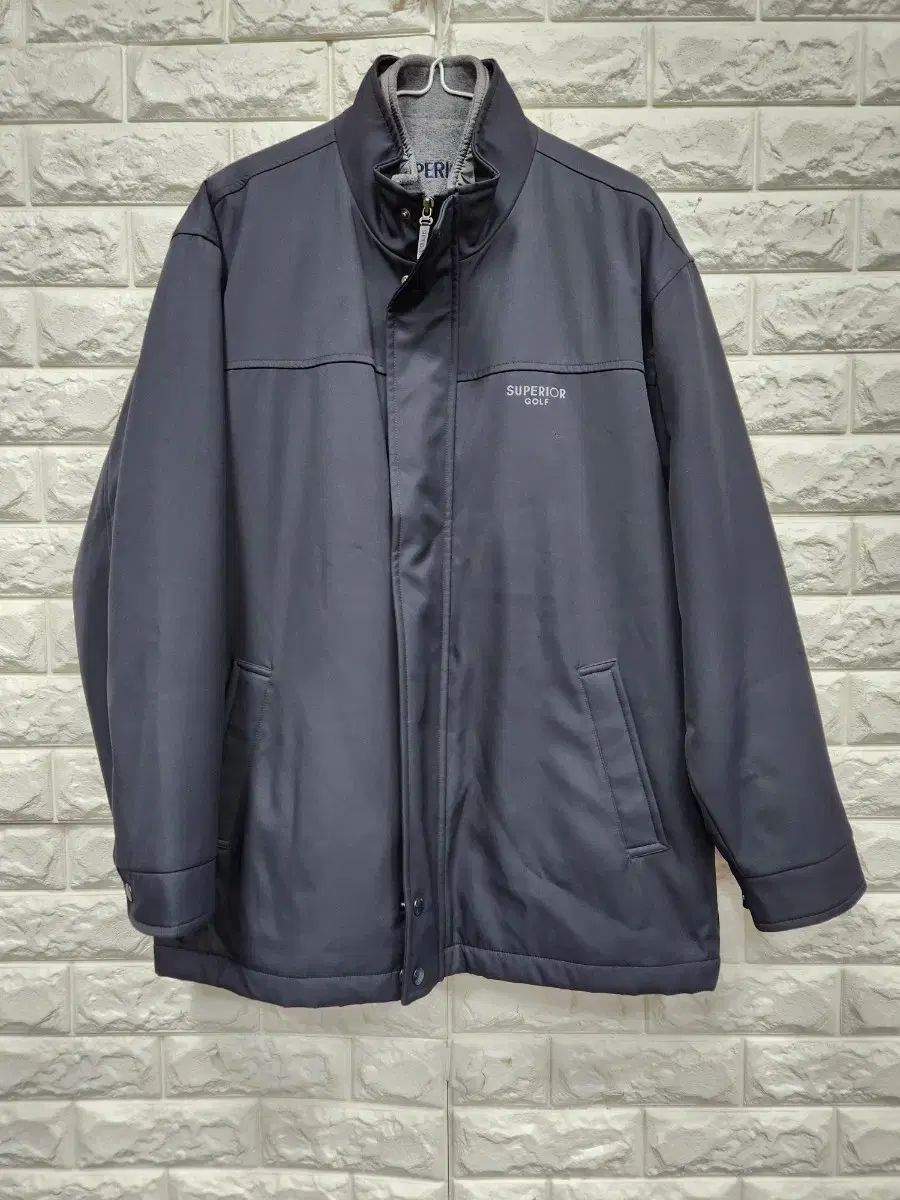 シューペリアゴルフ 秋冬 ハーフ ジップアップアウター サイズ 100-105 k938