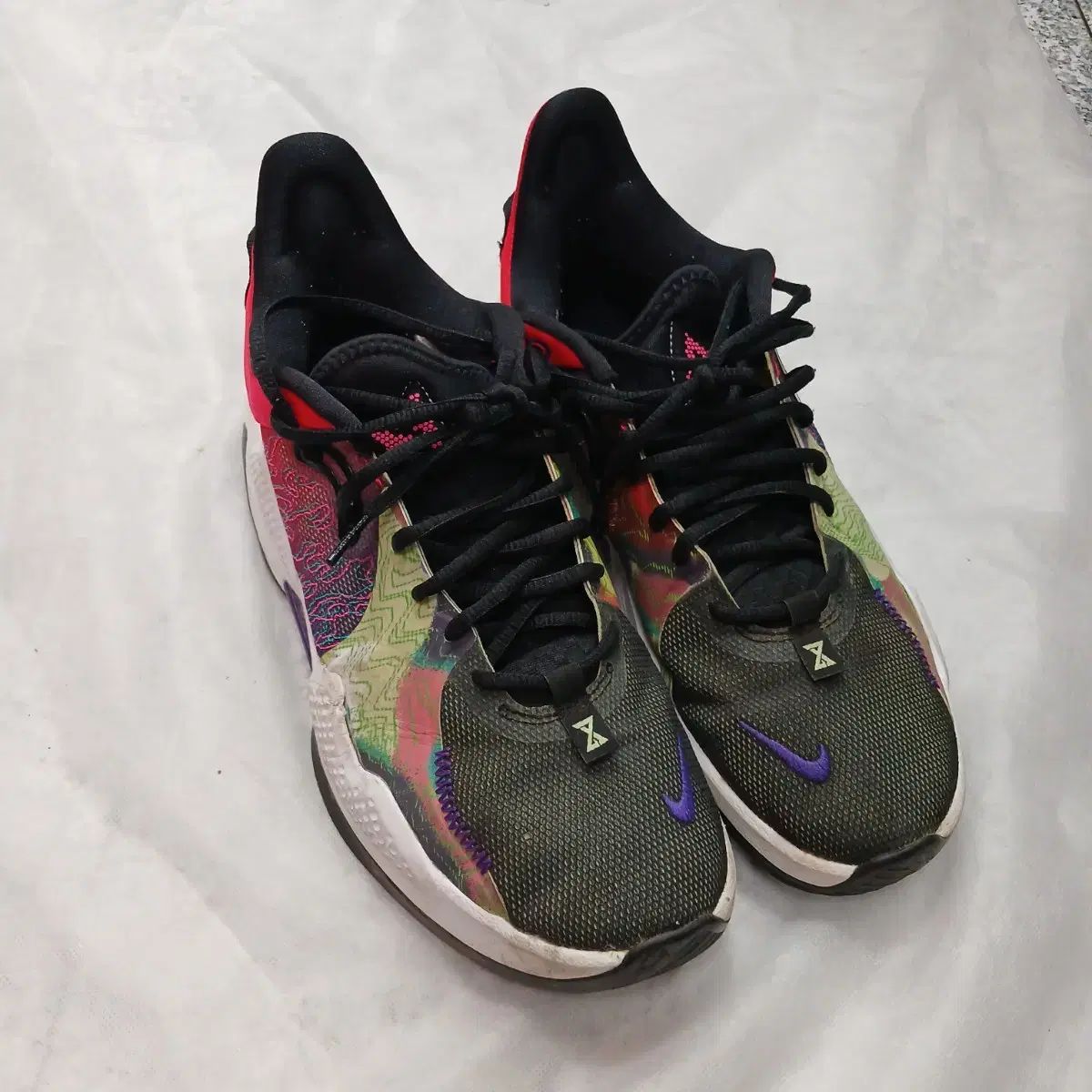 ナイキ PG 5 EP ブライト クリムゾン ブラック パープル 270