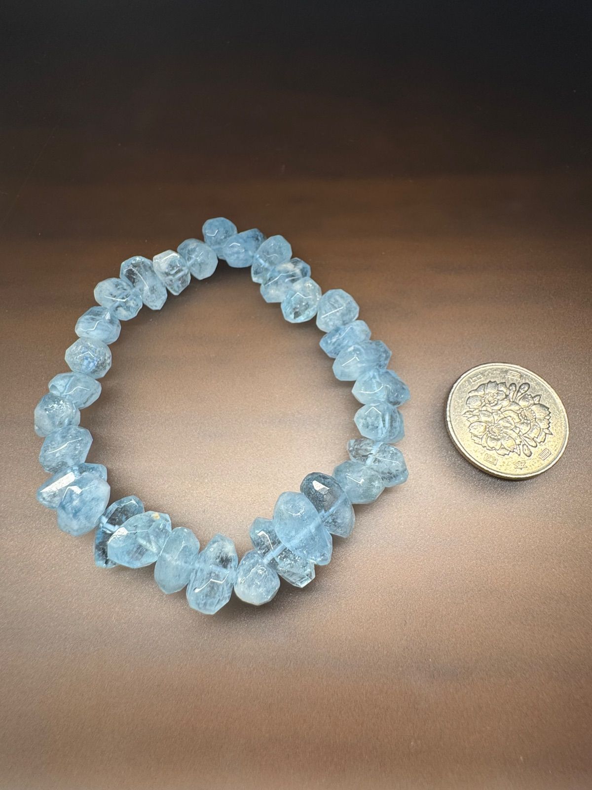 SSSアクアマリン11.4㎜前後 腕周り16㎝