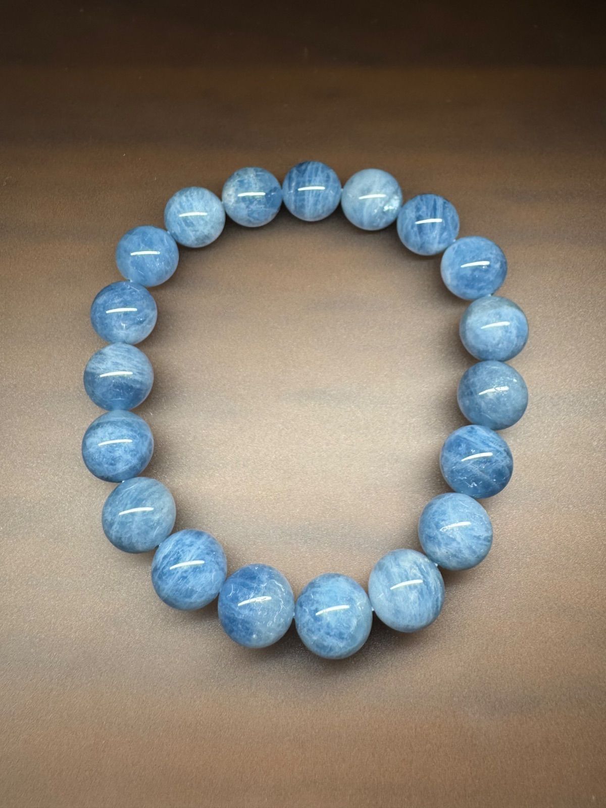 最高品質 SSSアクアマリン10.2㎜ 腕周り16㎝