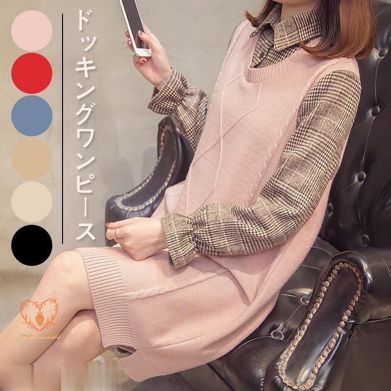 G FORE ジーフォー ニットワンピース 36(S)サイズ G FORE ジーフォア