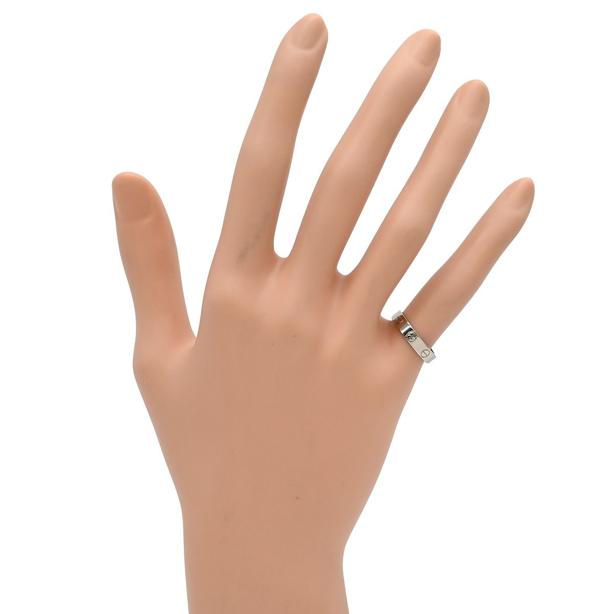 カルティエ Cartier リング 指輪 ラブリング スモールモデル K18WG