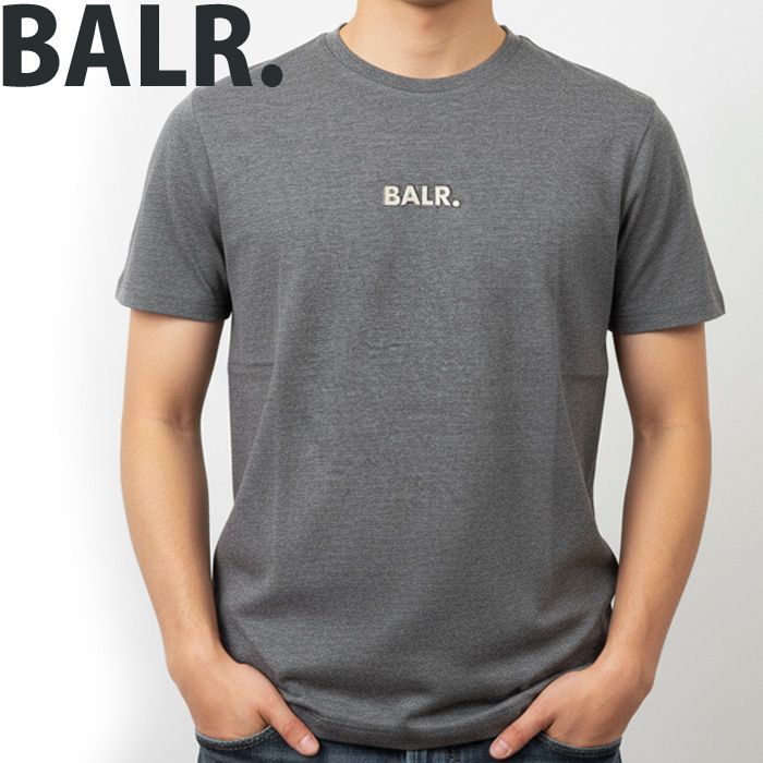 ボーラー BALR.Tシャツ B10003 (13)ダークグレー 半袖 Classic 