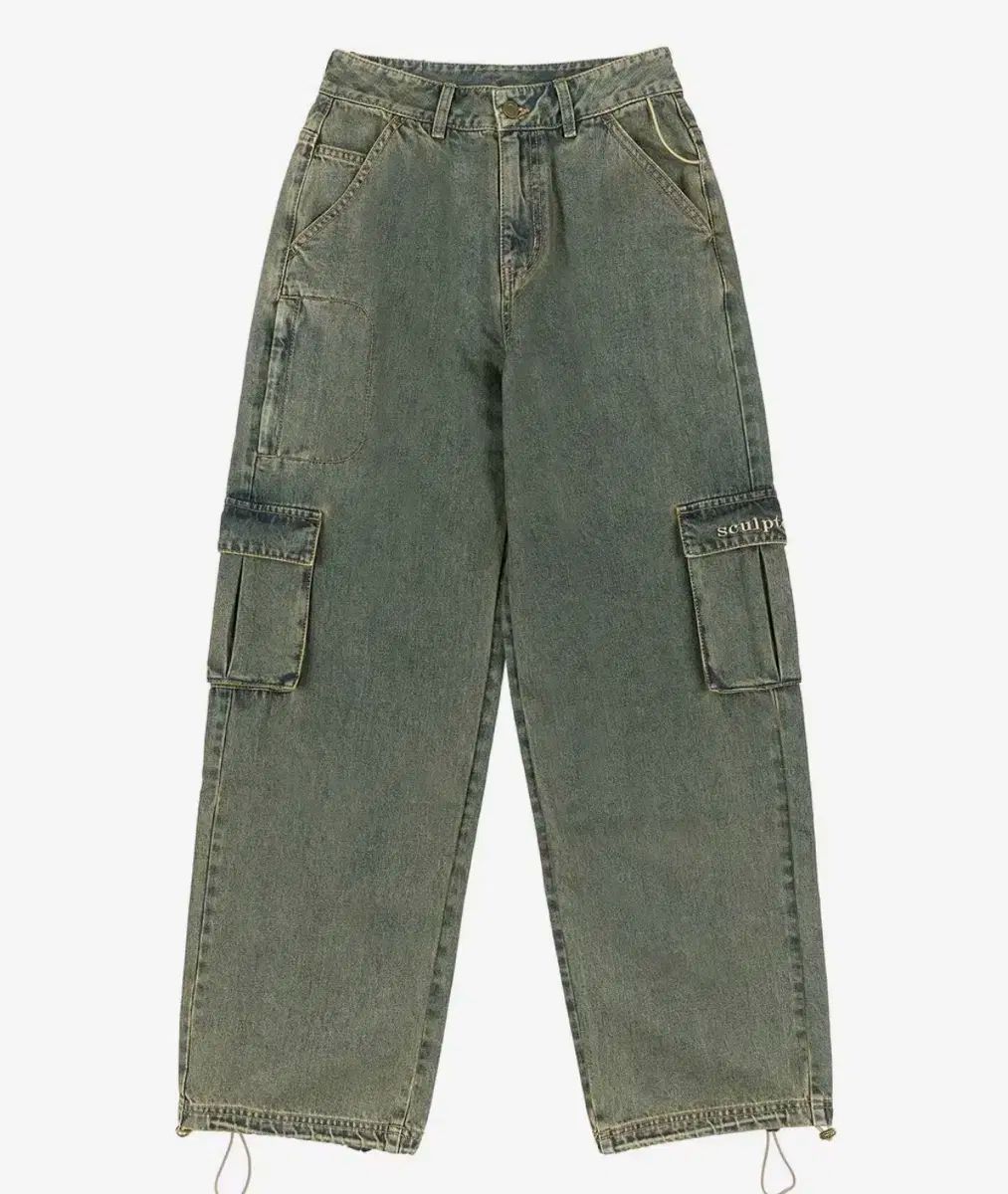 SCULPTOR スカルプター カーゴ パンツ ヴィンテージ グリーン