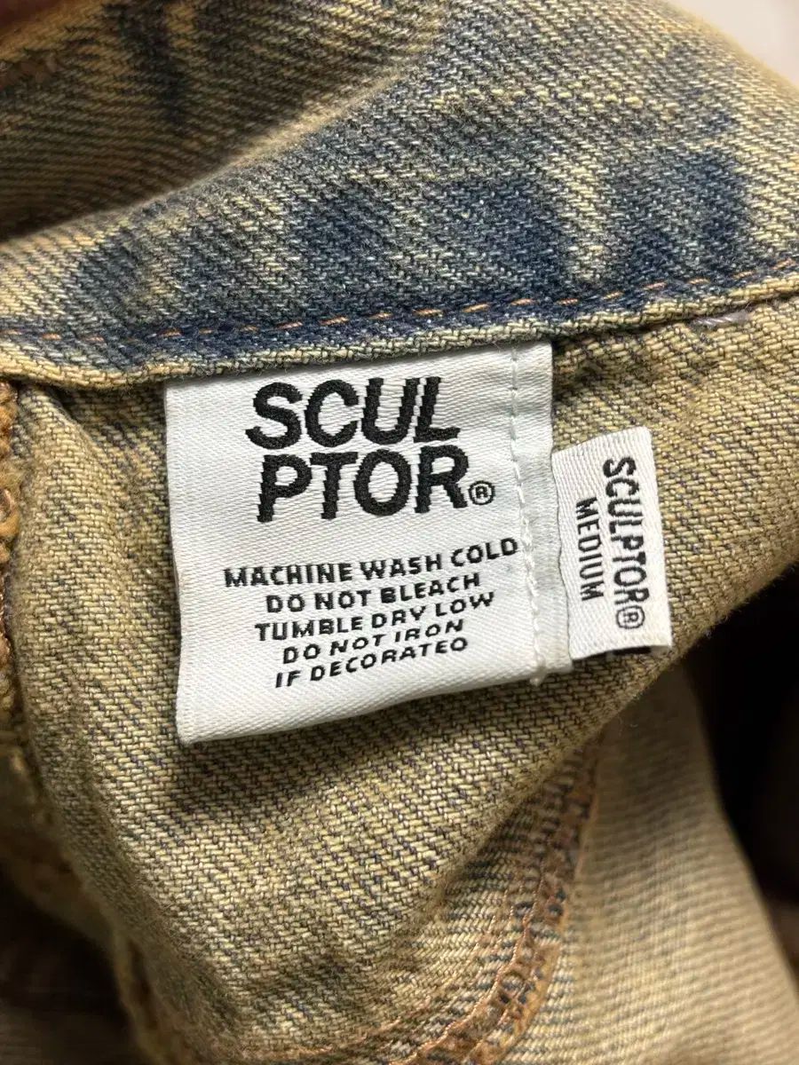 SCULPTOR スカルプター カーゴ パンツ ヴィンテージ グリーン DECORATOM_COM_BR