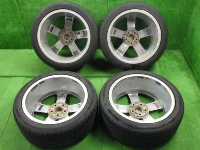 戻しに タイヤホイール4本セット アウディ A 4 ABA 8 KCDH 18インチ 0 J PCD 112 ET 47 245 40 R 18 9156