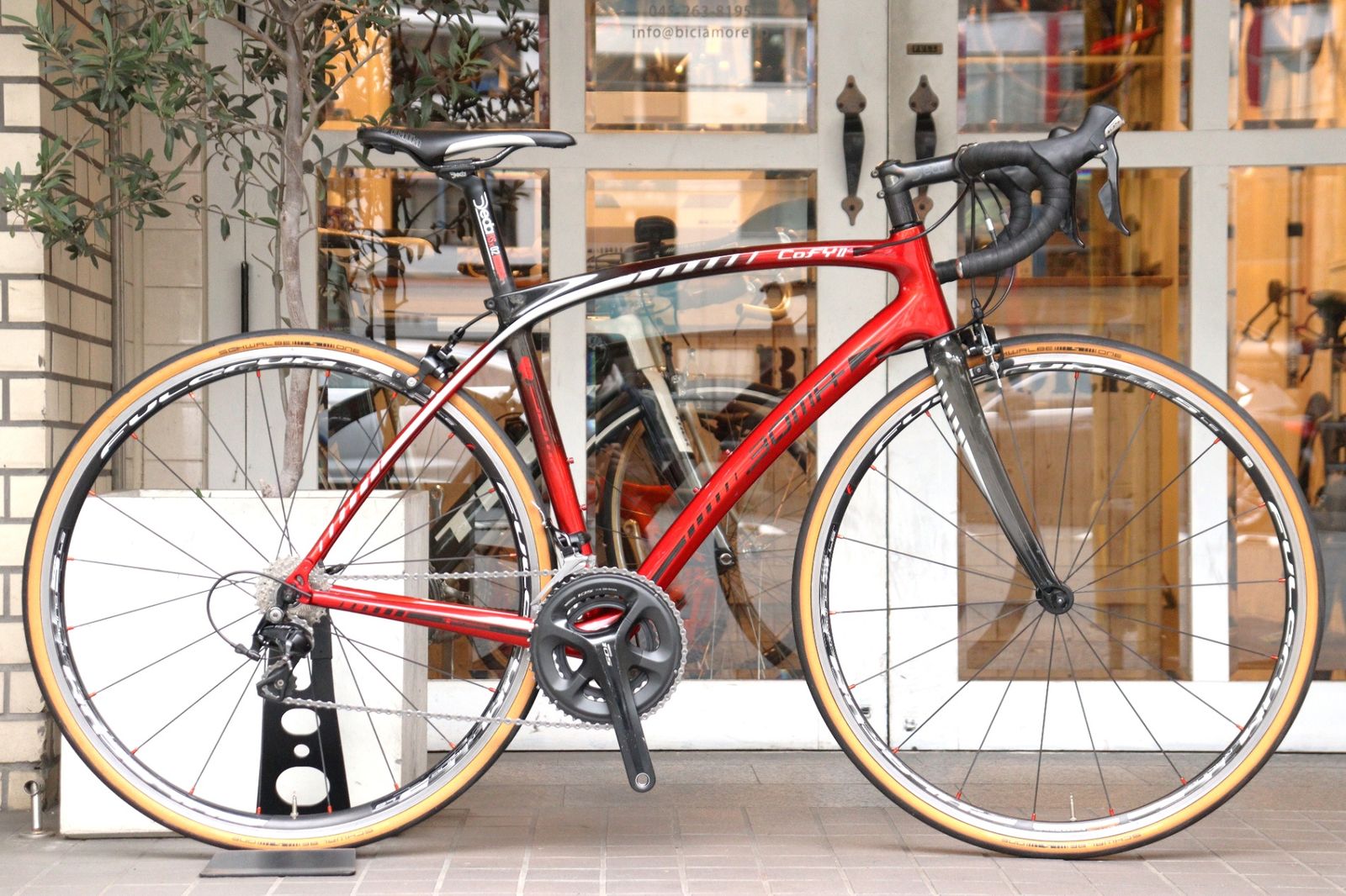 ボーマ BOMA コフィ COFY 2 2015モデル Mサイズ シマノ 105 5800 11S カーボン ロードバイク FULCRUM RACING 5 LG 横浜店