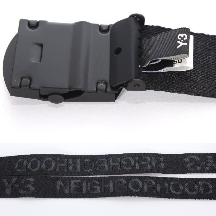 お値下げ!】 Y-3 NEIGHBORHOOD ワイスリー ネイバーフッド ベルト NBHD