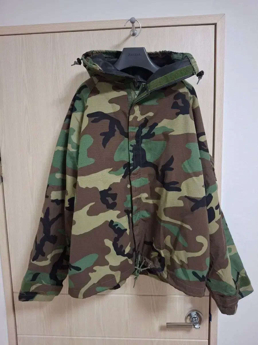 ミリタリー ウッドランド キャミカル 科学服 上下セット