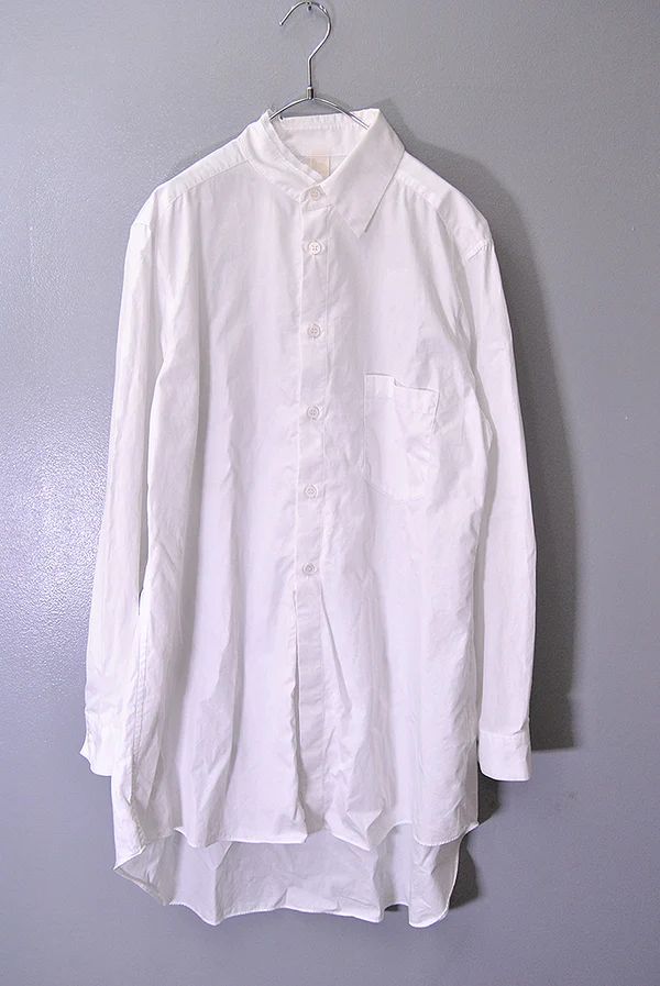 Ground Y 襟切断シャツ グラウンドワイ ヨウジヤマモト