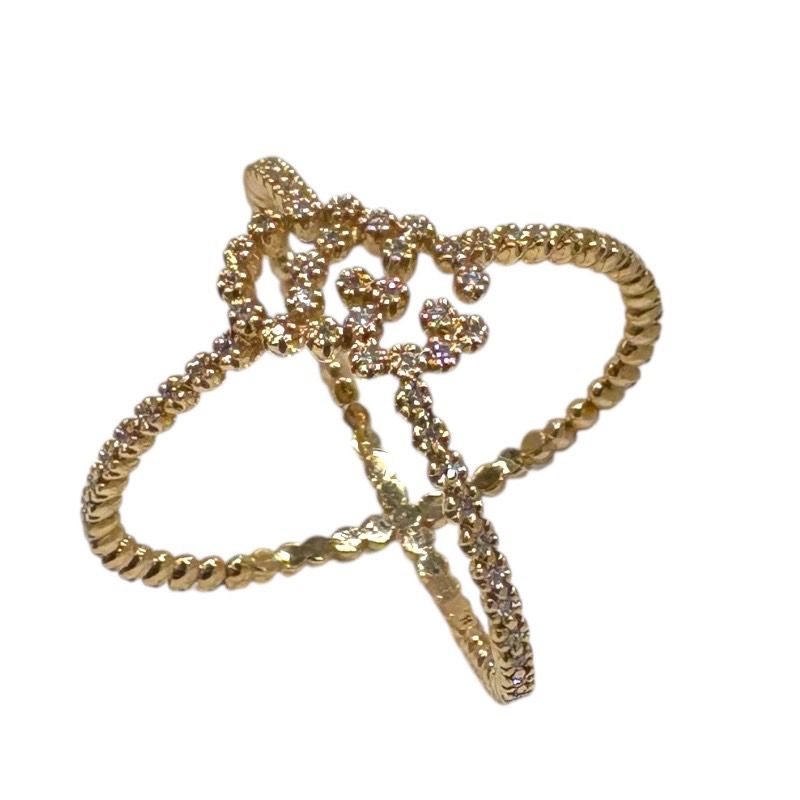 グッチ GUCCI GGランニングリング イエローゴールド 750 ジュエリー