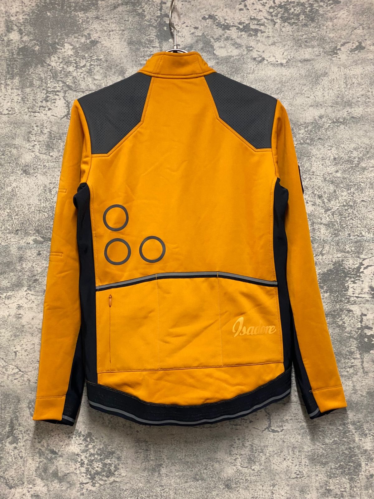 JO262 イザドア Isadore 長袖 サイクルジャケット オレンジ 黒 M 裏起毛