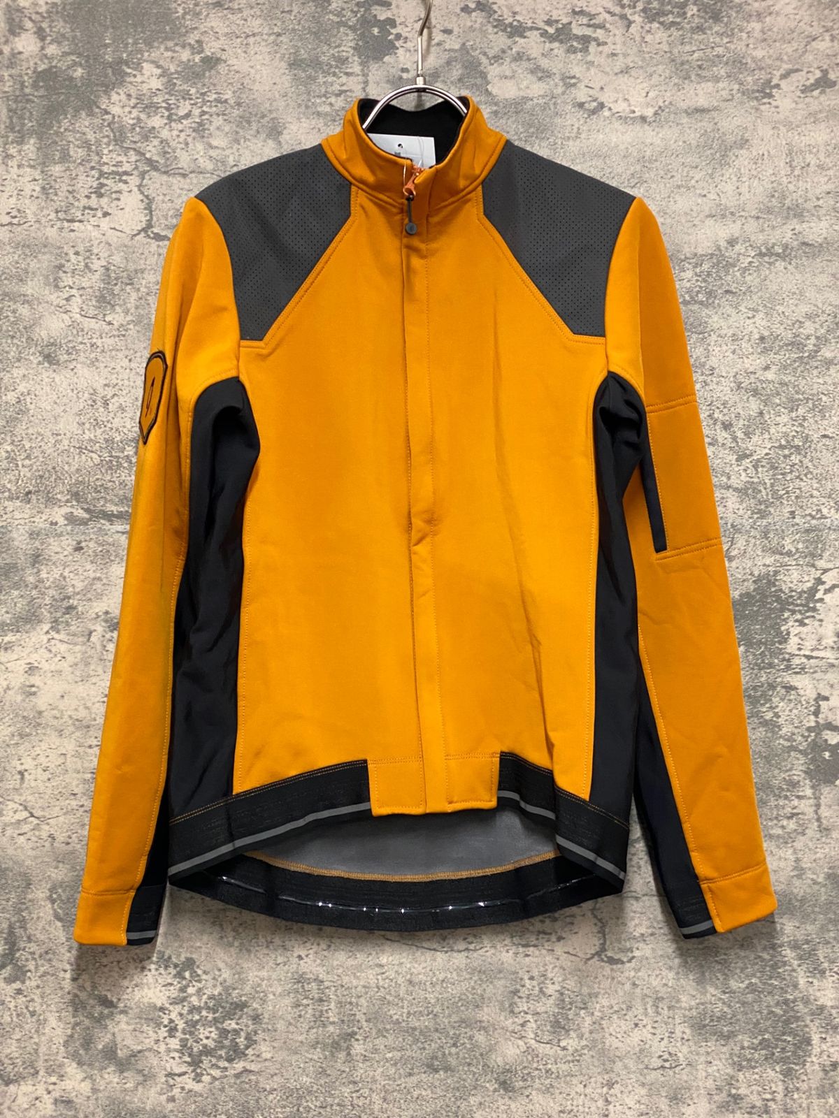 JO262 イザドア Isadore 長袖 サイクルジャケット オレンジ 黒 M 裏起毛