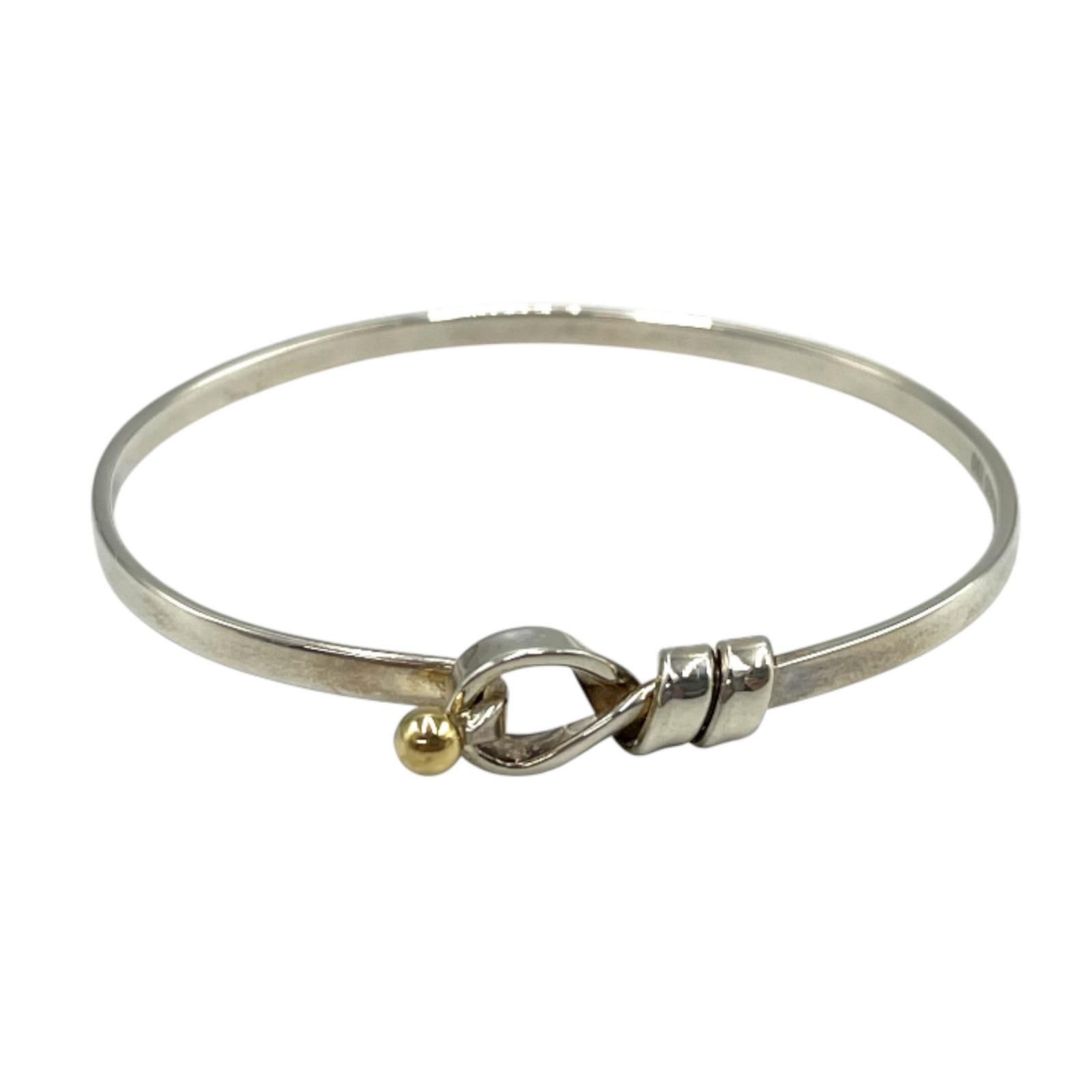 ティファニー TIFFANY-Co. ブレスレット ラブノット バングル シルバー925 レディース