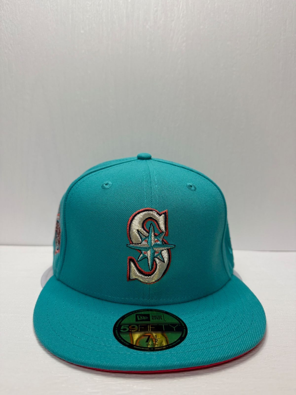 Newera シアトルマリナーズ オールスターゲーム2001 59 fifty フィッティドキャップ ブルーカラー