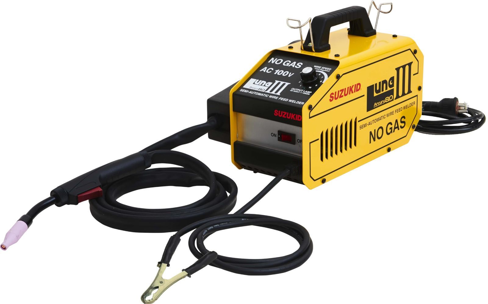 スズキット ノンガス 半自動溶接機 アーキュリー80ルナIII SAY-80L3 SAY-80L3 1個