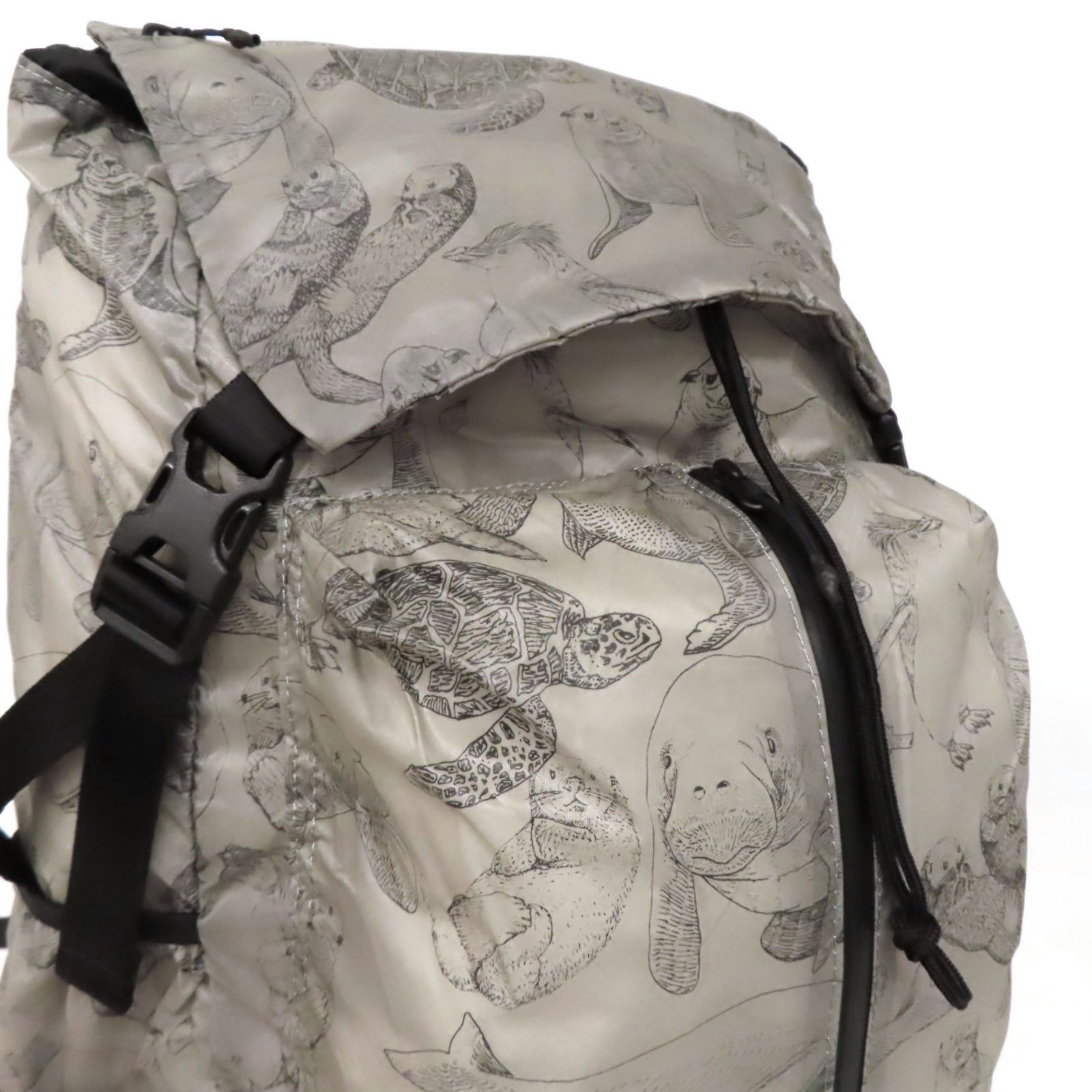 FI25138 美品 ear papillonner イアパピヨネ BURLAP OUTFITTER コラボ 