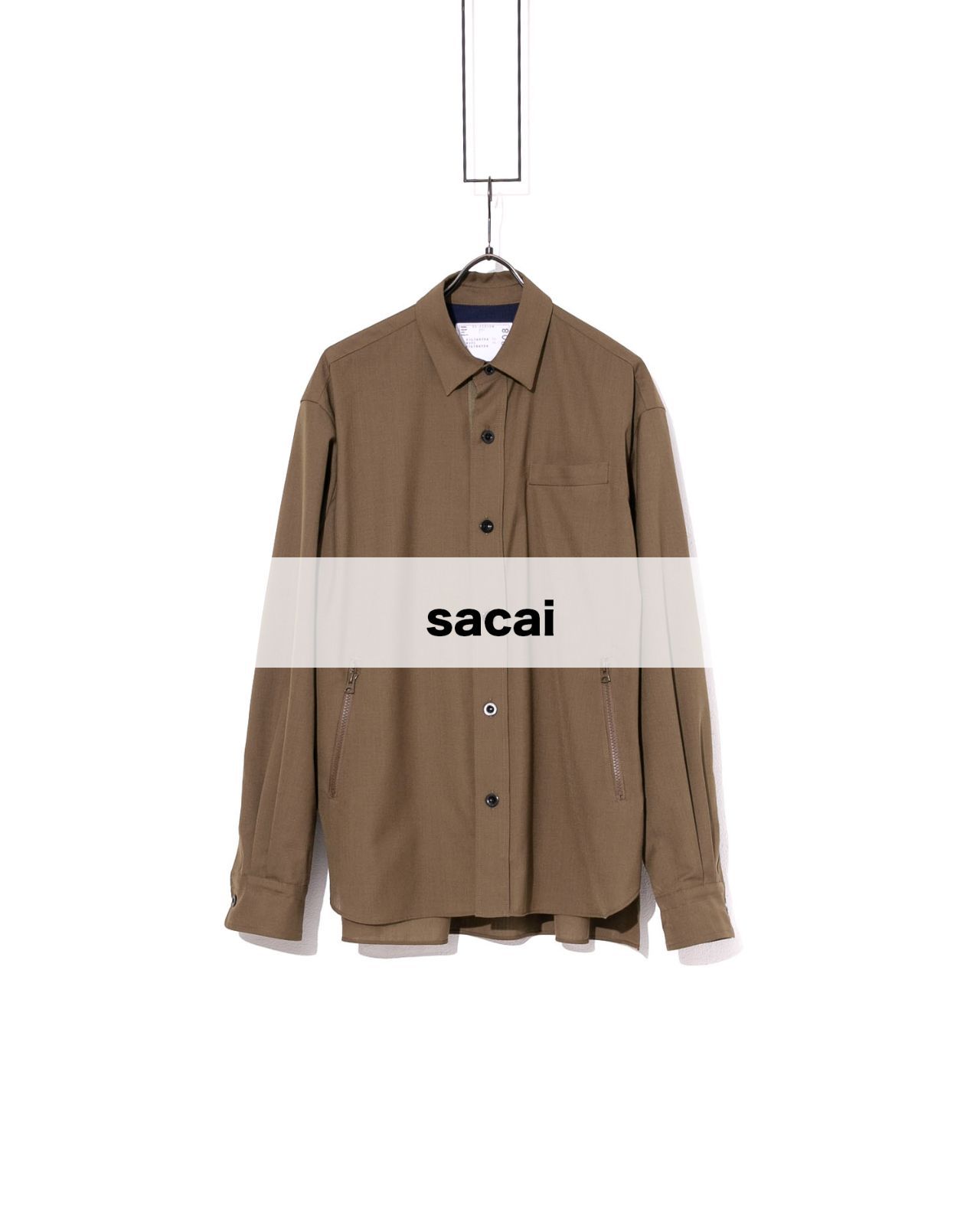 sacai サカイ シャツジャケット ※セットアップパンツ別途あり - メルカリ