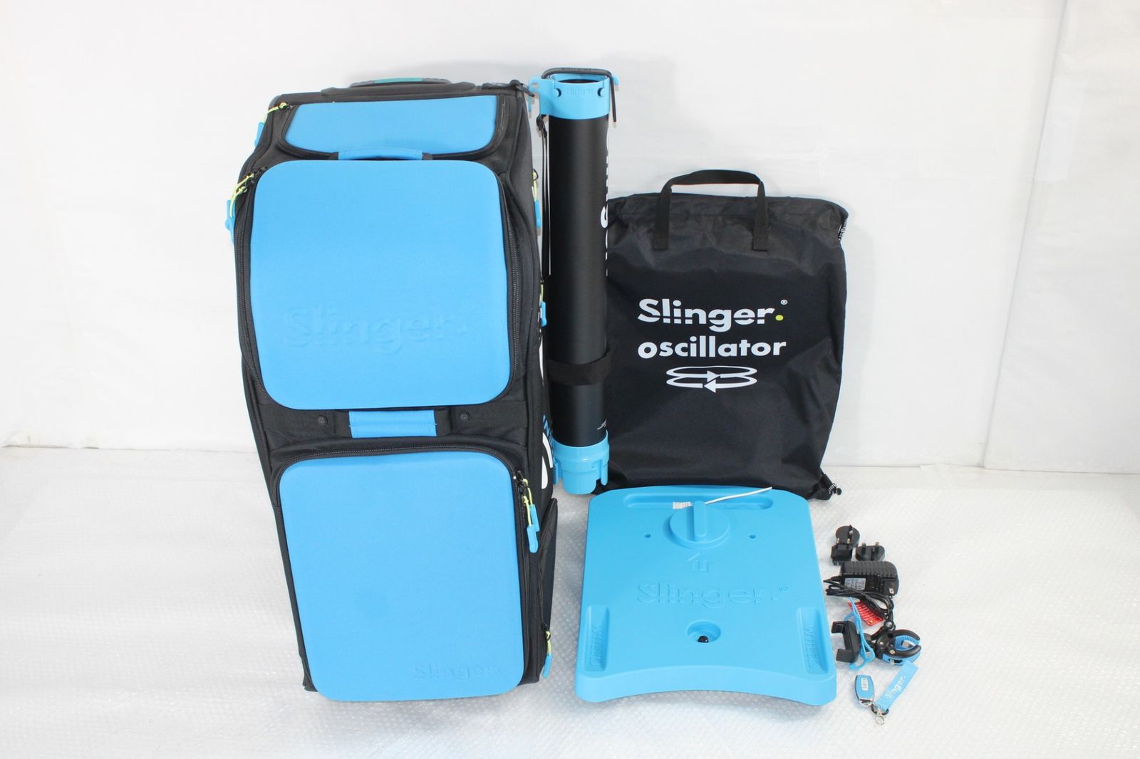 ♥ スリンガーバッグ テニスバッグ 首振りボード ボールピックアップチューブあり tennis ボールマシーン Slinger Bag ITF25L6TJMTM-N110-byebye